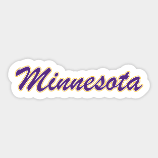 Football Fan of Minnesota Sticker